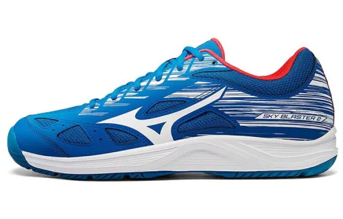 Mizuno Blast Badminton Shoes Unisex Low Top Blue/White
