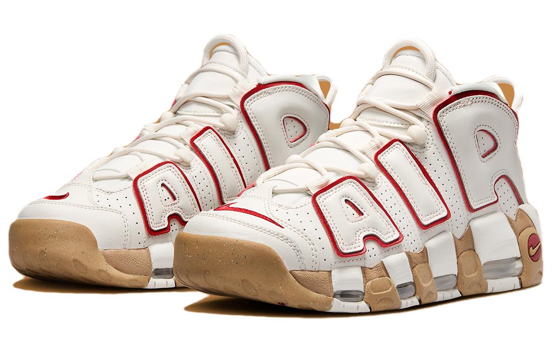Nike Air More Uptempo Phantom Gym Red Gum Women’s