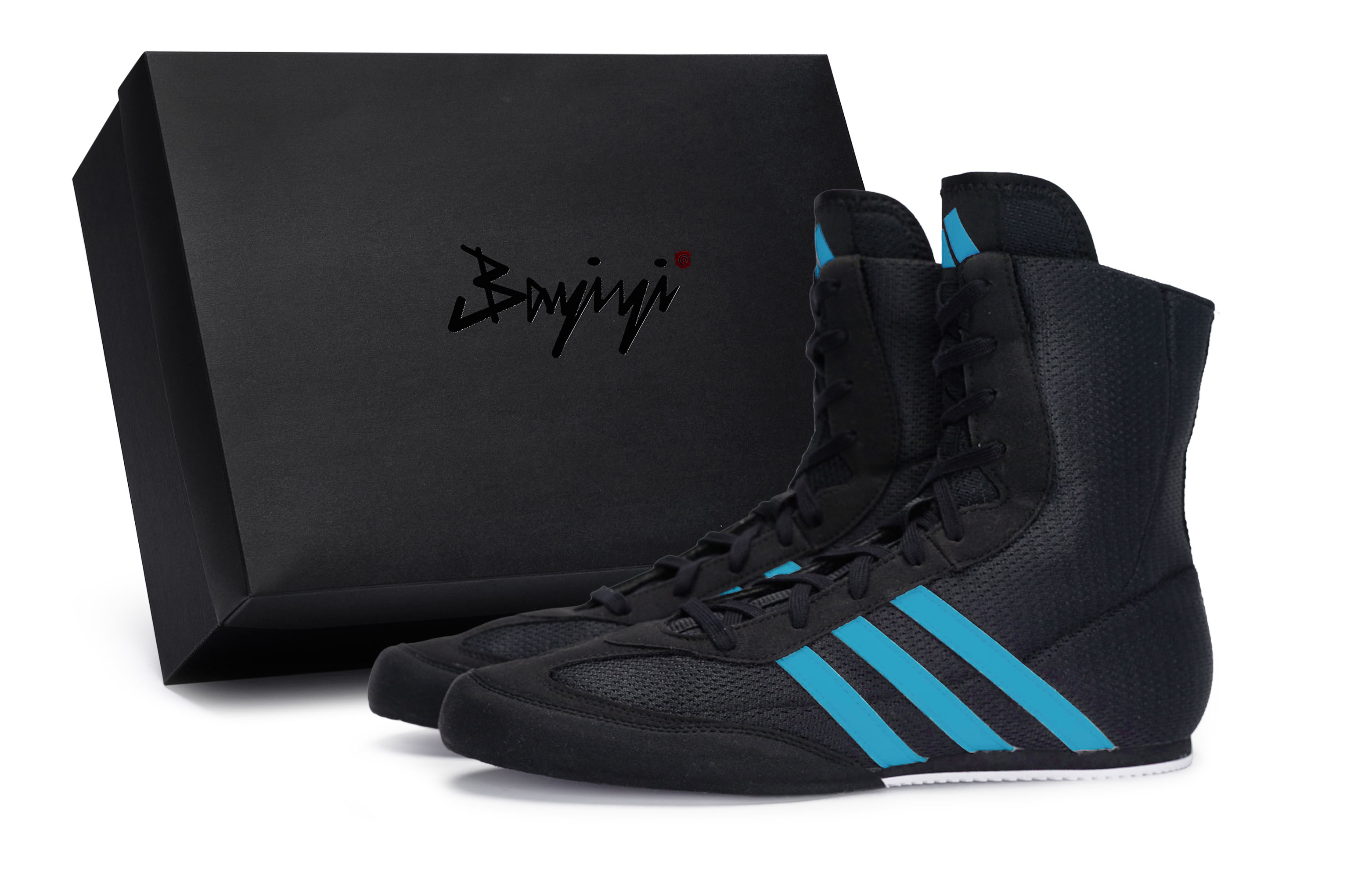 Adidas Box Hog 2.0 811 Manufacturing, Galaxy Roaming, Lake Blue Slip Resistant Abrasion Resistant