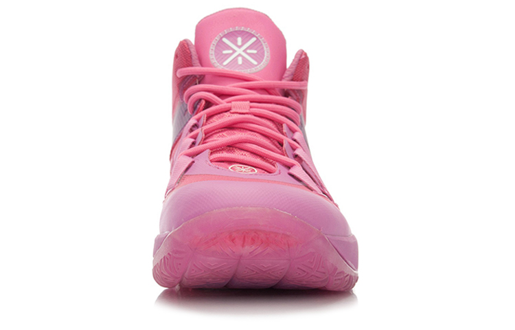 Li Ning All In Team 3 Basketball Shoes Unisex High Top Azalea Pink