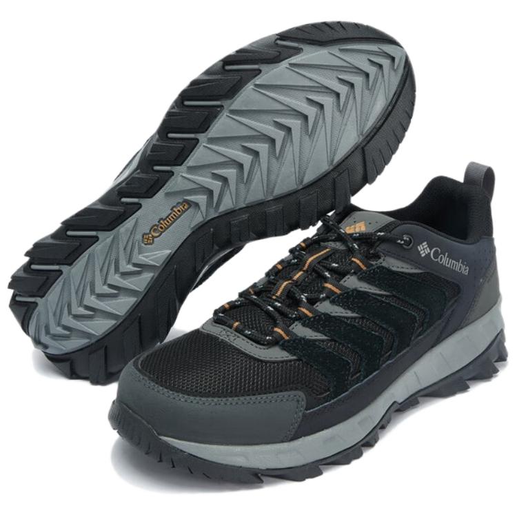 Columbia Hiking Cushioning Waterproof And Breathable Grip Low top Hiking Shoes Men’s Black