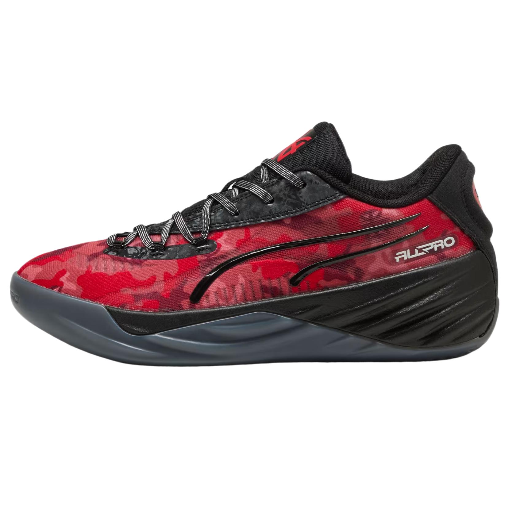 PUMA All Pro Nitro DA Lightweight Low top Basketball Shoes Men’s Red