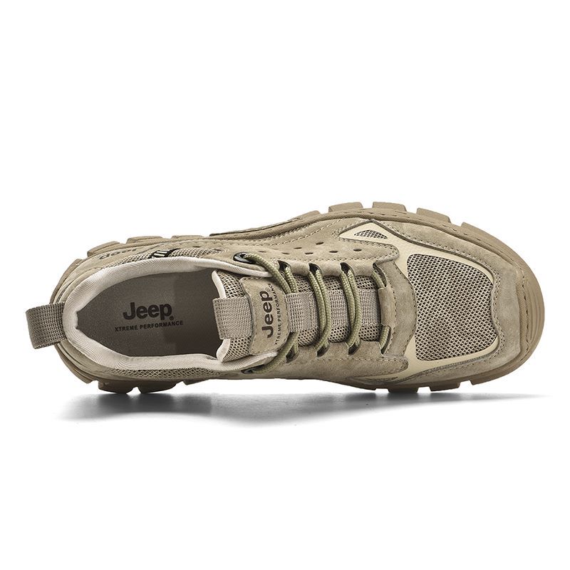 Jeep Textile, Pigskin Low top Hiking Shoes Men’s