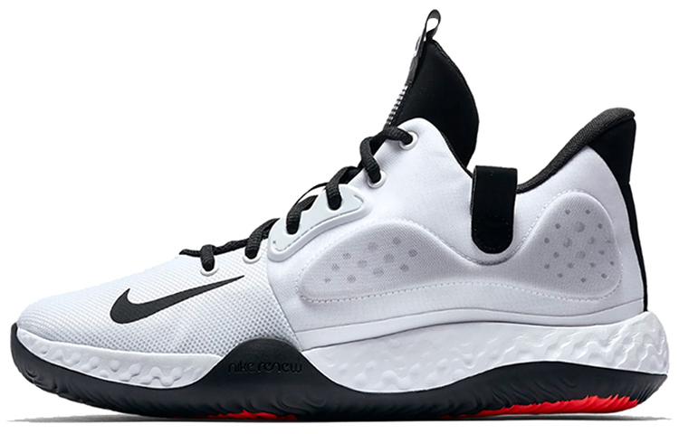 Nike KD Trey 5 VII ep trendy mid-top retro basketball shoes men's wolf gray