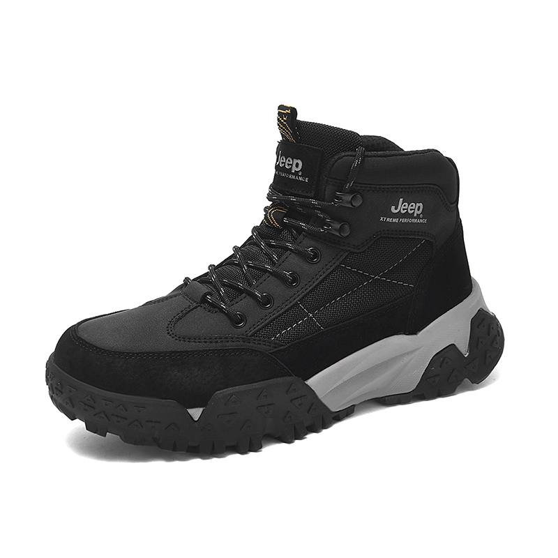 Jeep High top Outdoor Shoes Men’s Black