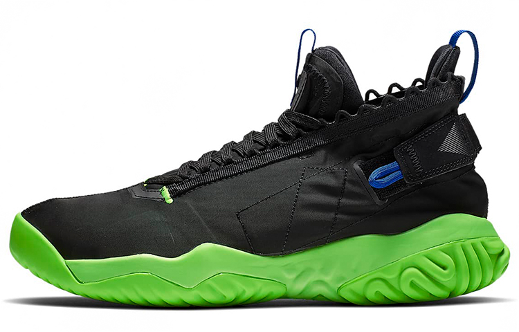 Jordan Proto React Black Racer Blue Electric Green