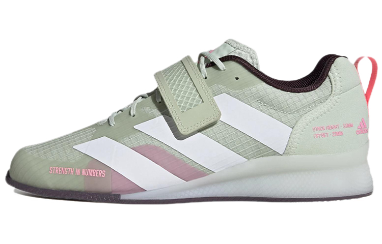 Adipower Weightlifting Adidas 3 'Linen Green Beam Pink'