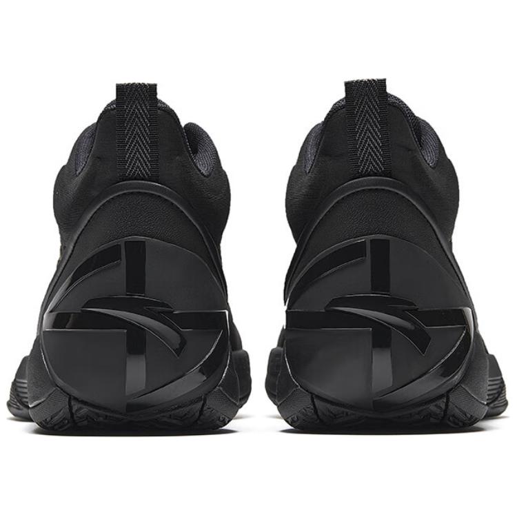 Anta Slip Resistant Coverage Abrasion Resistant High top Basketball Shoes Men’s Black