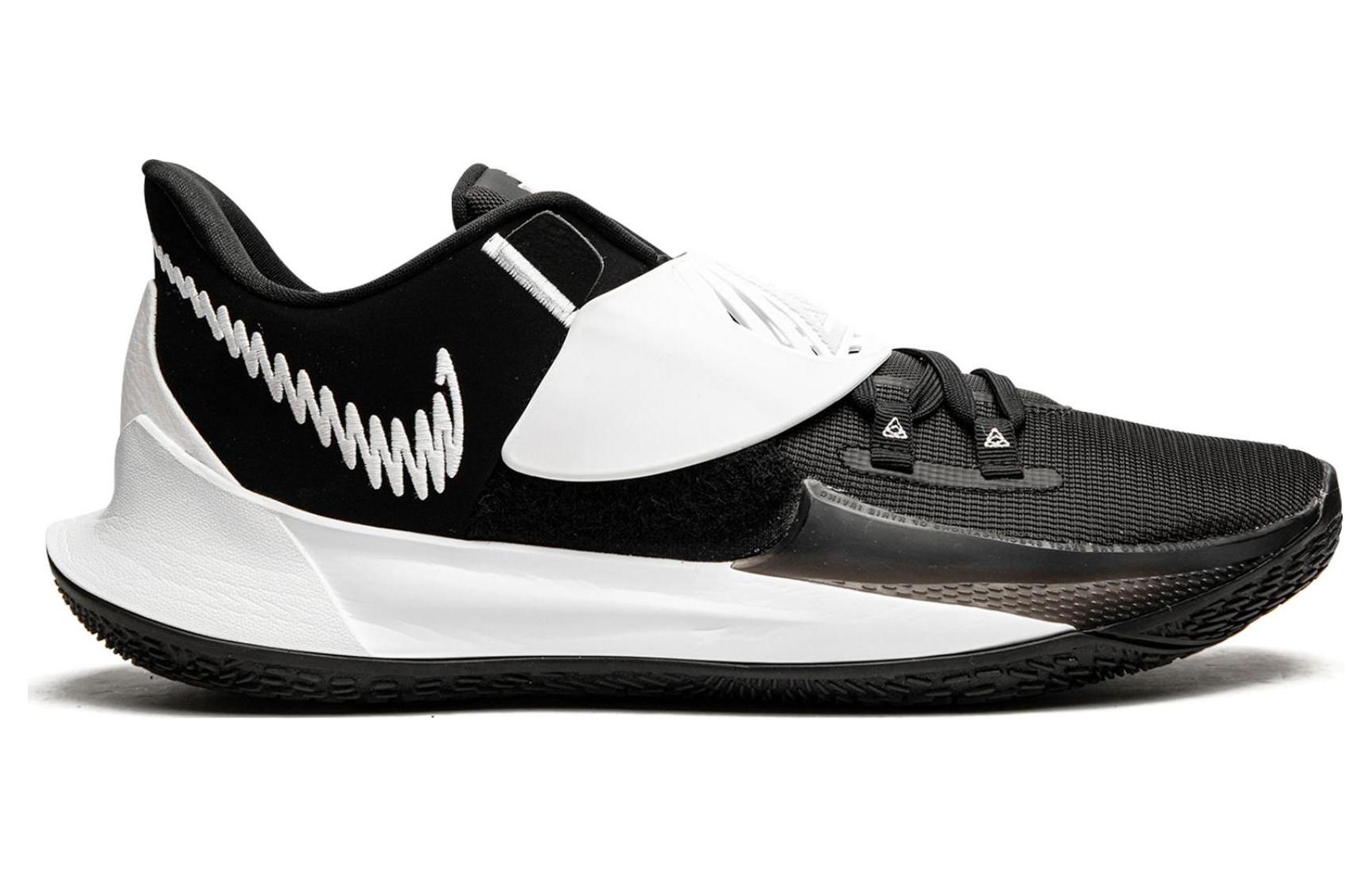 Мужские кроссовки Nike Kyrie 3 Low TB 3 (черно-белый) — Чёрный / белый — фото 2