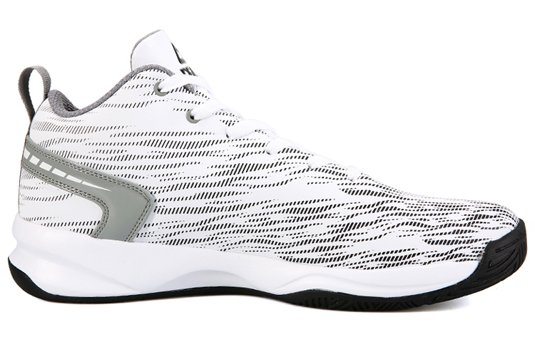 PEAK Synthetic Leather, Textile Cushioning Slip Resistant Abrasion Resistant Support Low top Basketball Shoes Men’s
