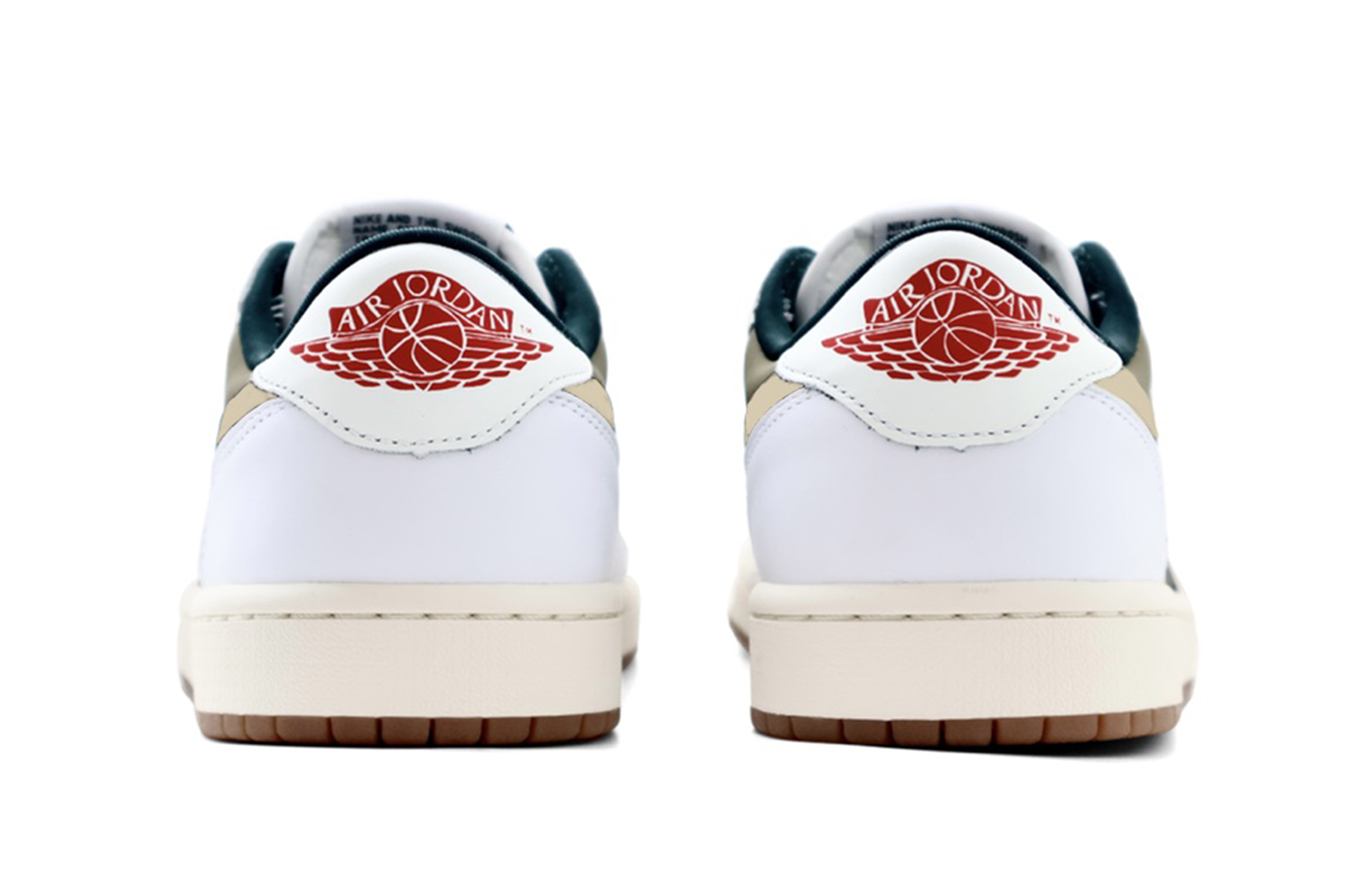 Jordan Air Jordan 1 Slip Resistant Abrasion Resistant Low top Vintage Basketball Shoes Women’s Brown Yellow
