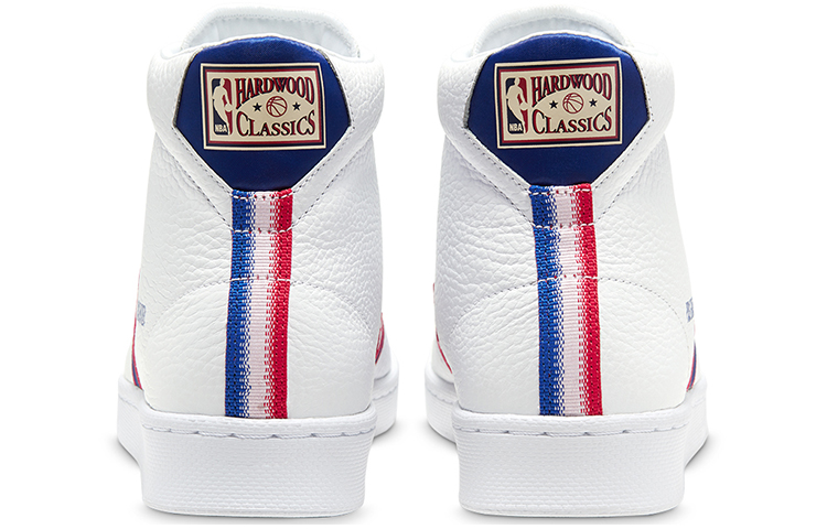 Кеды Converse Cons Pro Leather (бело-синие) — Белыйсиний — фото 5