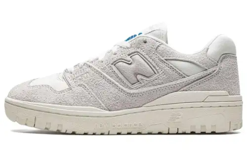 AIME LEON DORE x New Balance NB 550 leather versatile wear-resistant low-top retro running shoes same style for men and women off-white