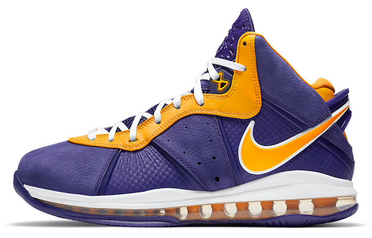 Мужские кроссовки Nike Nike Lebron 8 QS "Hardwood Classics" 8 (фиолетовый / золотой)