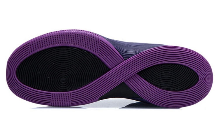Li Ning SILENCER Basketball Shoes Men’s Mid Top Deep Vine Purple/Hyacinth Purple