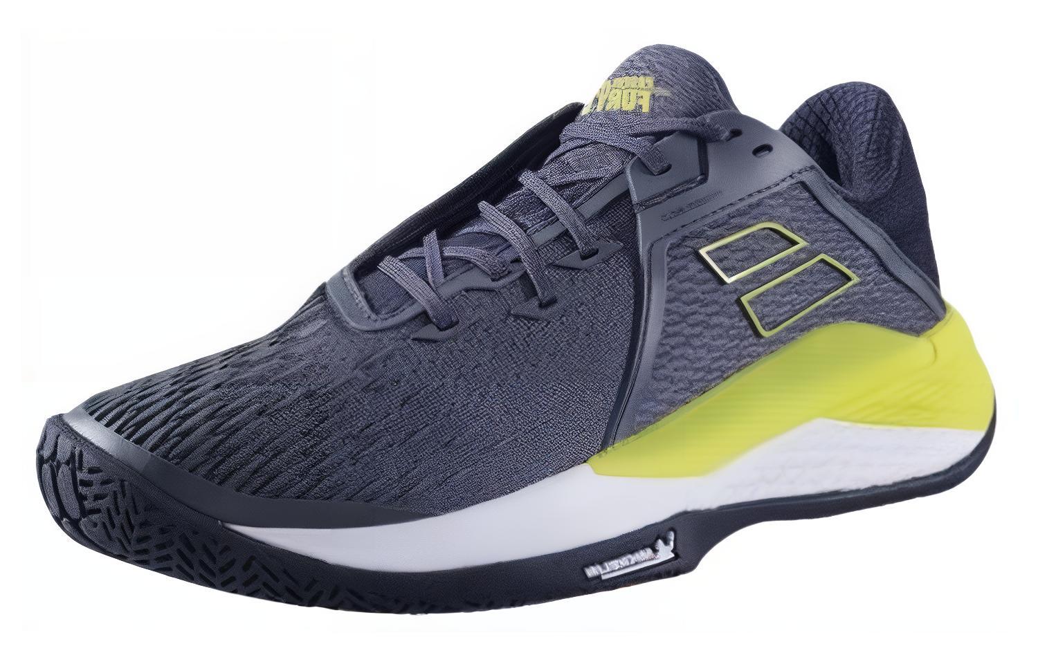 Babolat Versatile Slip Resistant Slip Resistant Low top Tennis Shoes Men’s Gray