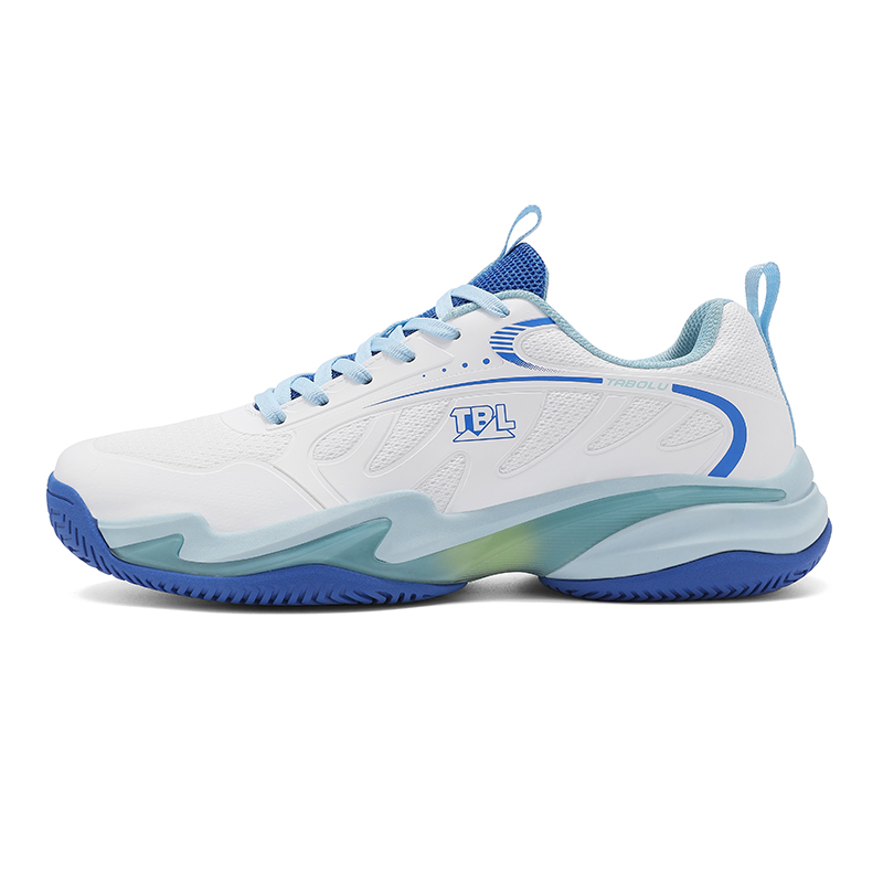TABOLU Cushioning Slip Resistant Abrasion Resistant Low top Badminton Shoes Men’s