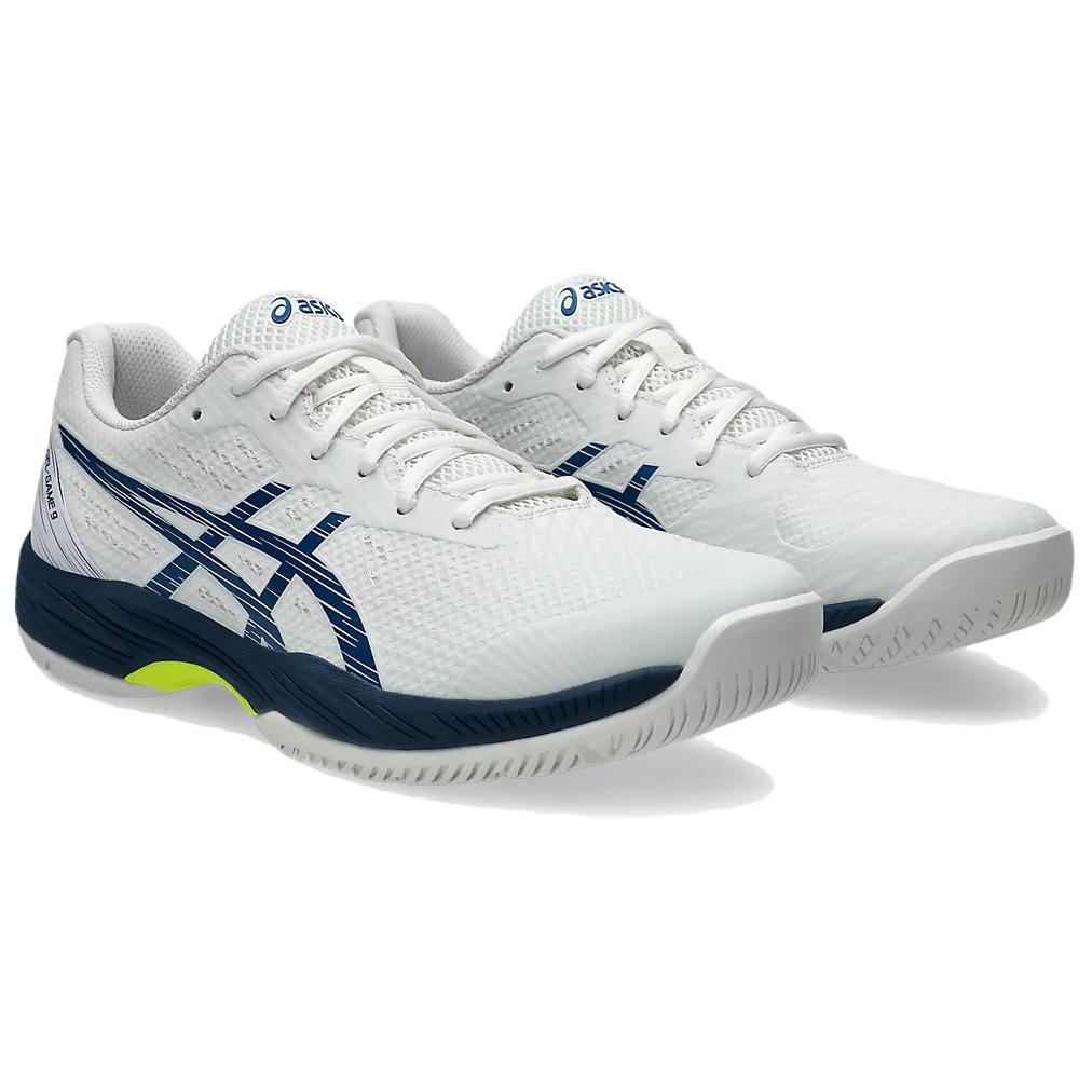 ASICS Gel Game 9 White Mako Blue