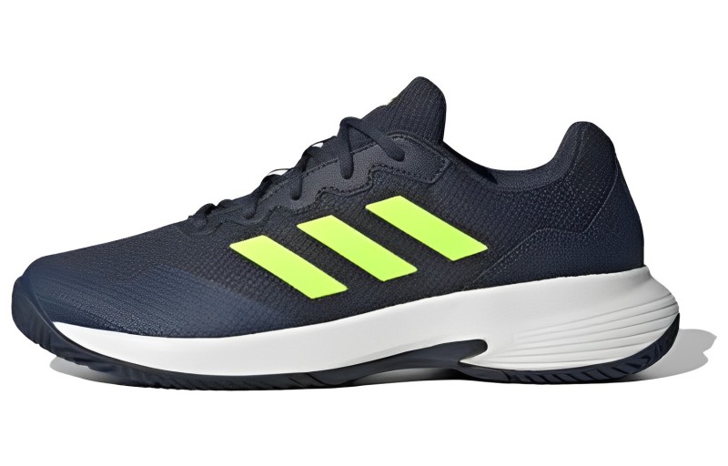 adidas GameCourt 2.0 Shadow Navy Lucid Lemon