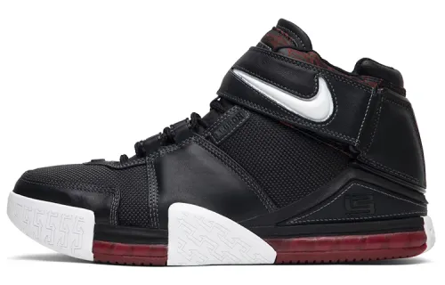 Nike Lebron 2 Basketball Shoes Men's High Top Black/Red