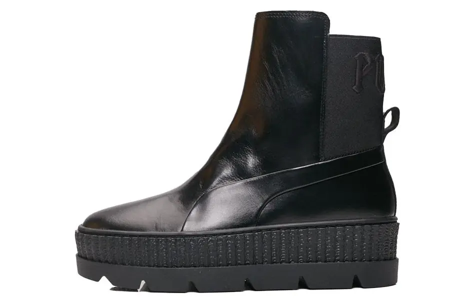 PUMA Chelsea Sneaker Boot Rihanna Fenty Black Women's