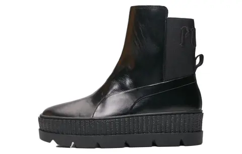 PUMA Chelsea Sneaker Boot Rihanna Fenty Black Women's