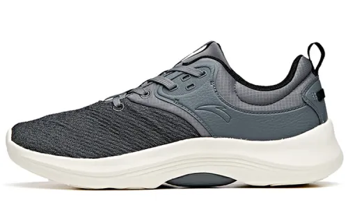 ANTA Training Shoes Men's Low Top Gray/Black/White