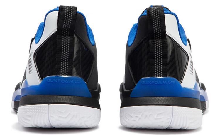 361° Burning Fight 3.0 M2 Cushioning Slip Resistant Low top Basketball Shoes Men’s White Black