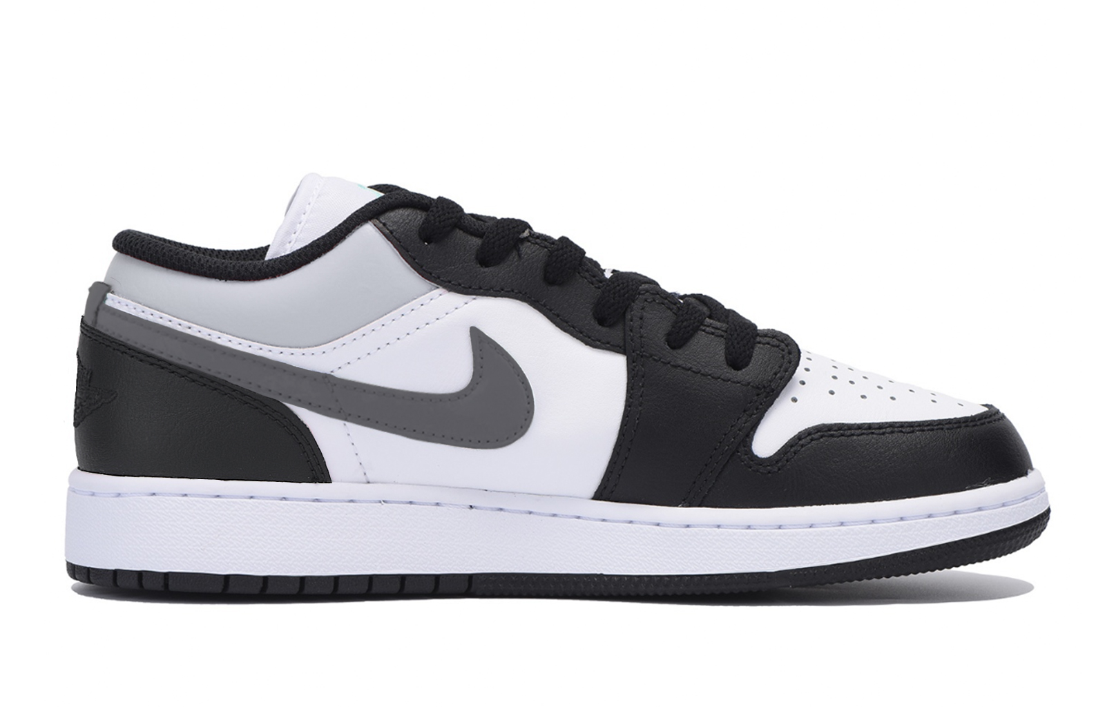 Jordan Air Jordan 1 Abrasion Resistant Slip Resistant Low top Vintage Basketball Shoes Men’s Dark Gray