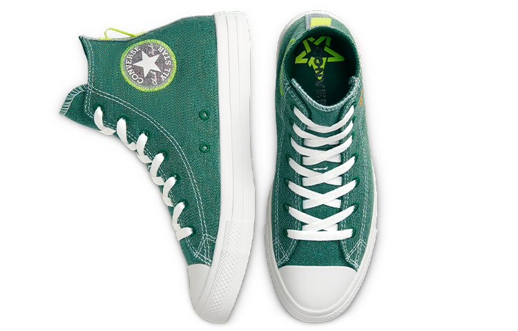 Кеды Converse Chuck Taylor All Star (зеленые) — фото 4