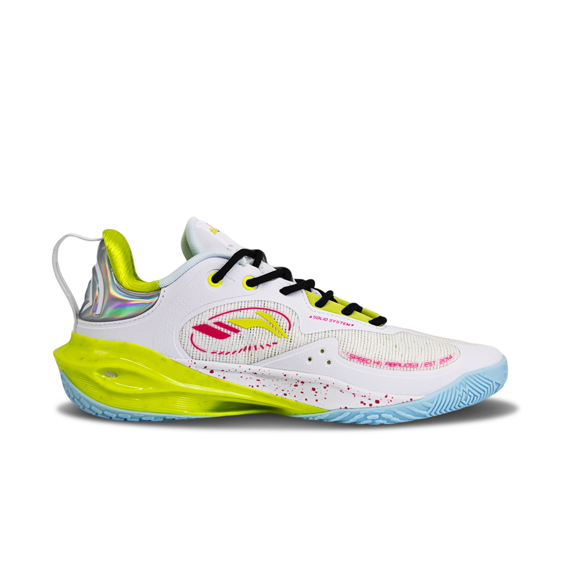 Li Ning Speed 11 Abrasion Resistant Anti Twist Grip Low top Basketball Shoes Men’s White Green