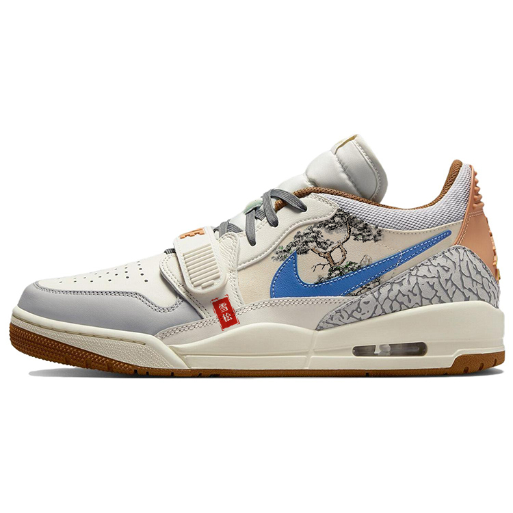 Jordan Legacy 312 Vintage Basketball Shoes Men’s Low Top Brown/White