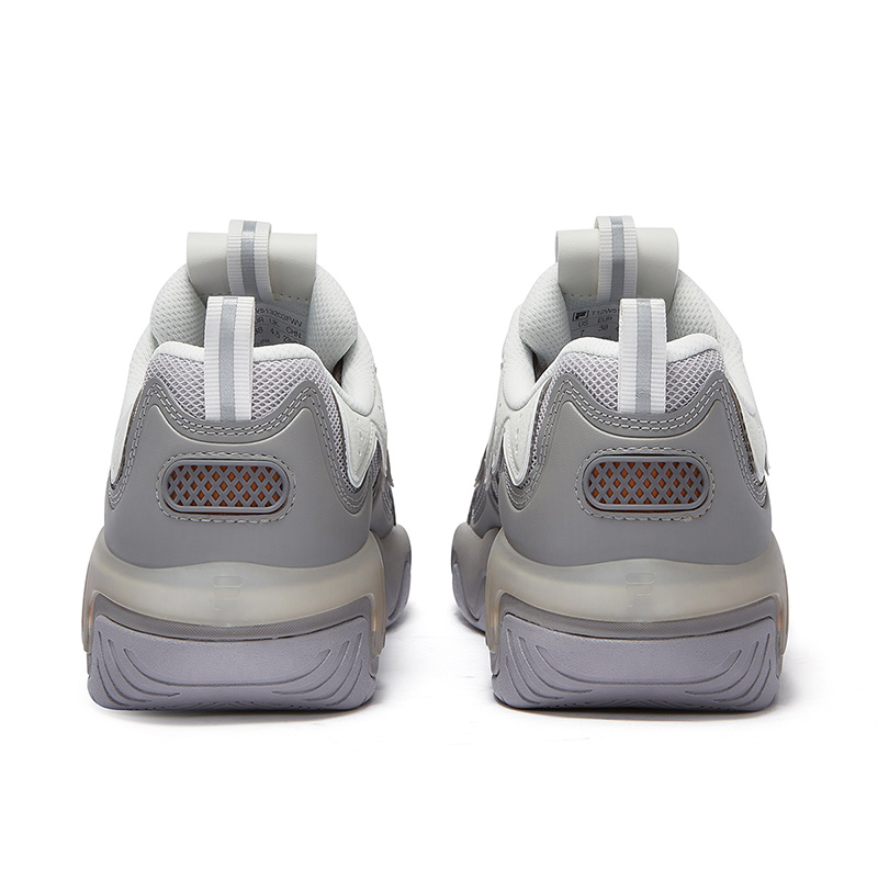 FILA FUSION SHOCK Abrasion Resistant Low top Basketball Shoes Women’s Haze Gray