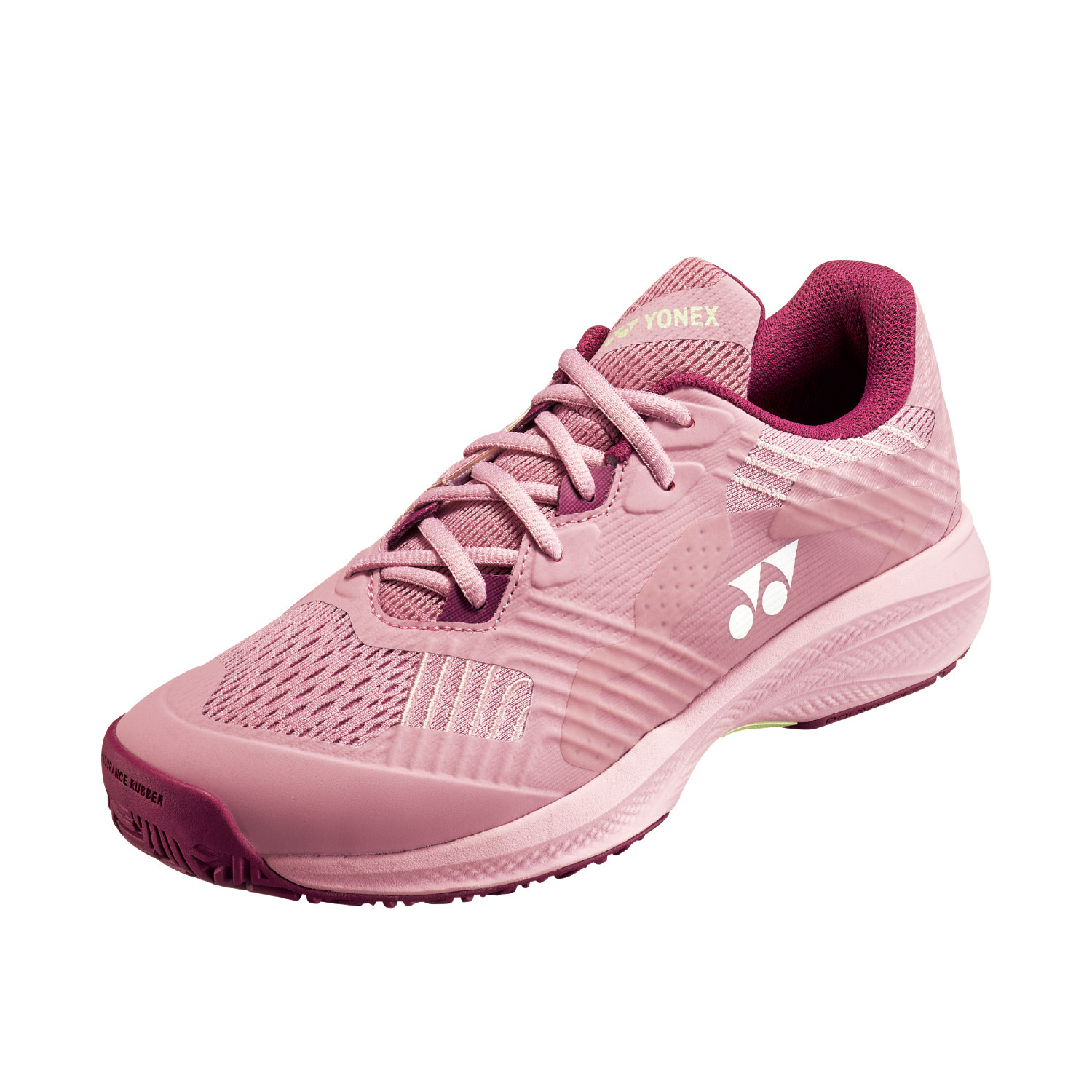 YONEX POWER CUSHION SONICAGE Slip Resistant Abrasion Resistant Low top Tennis Shoes Women’s Smoky Pink