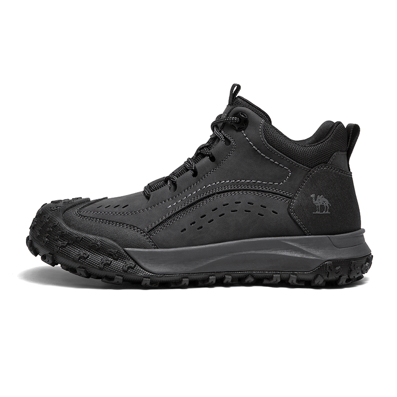 CAMEL Slip Resistant Abrasion Resistant High top Mountaineering Shoes Men’s