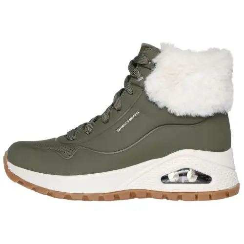 Skechers Uno Ankle Boots Women's Dark Green