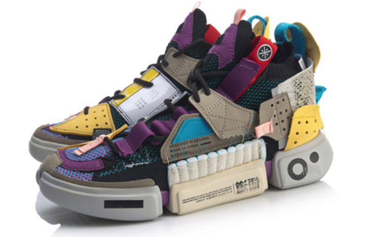 Li Ning Essence 2 Cushioning Slip Resistant Abrasion Resistant Cushioning Slip Resistant Abrasion Resistant High top