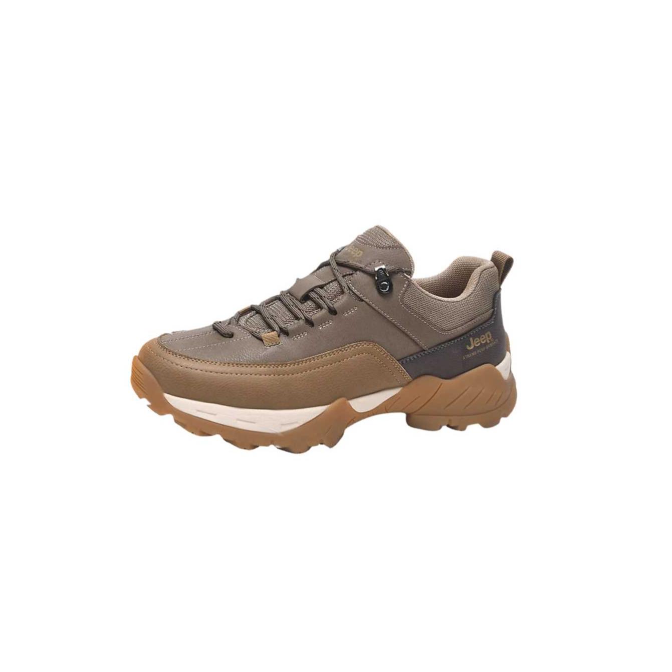 Jeep Comfortable Low top Mountaineering Shoes Men’s Khaki