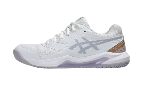 Asics Gel Dedicate 8 Synthetic Leather Cushioning Coverage Support Cushioning Coverage Support Low top Training Shoes