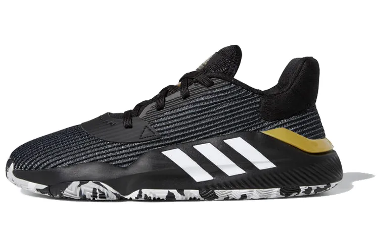 Adidas Pro Bounce 2019 Low 'Black Gold Metallic'