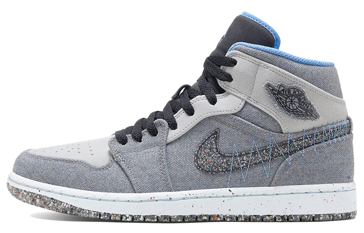 Air Jordan 1 Mid ‘Crater Grey University Blue’