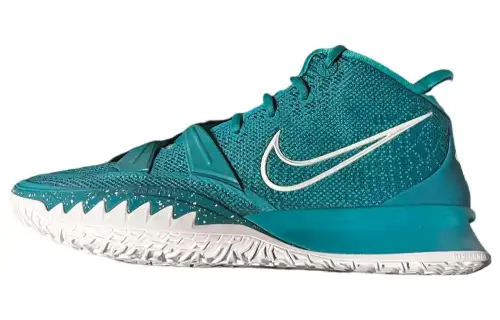 Nike Kyrie 7 Irving 7 TB Promo Cushioning Slip Resistant Abrasion Resistant Mid top Basketball Shoes Unisex Blue