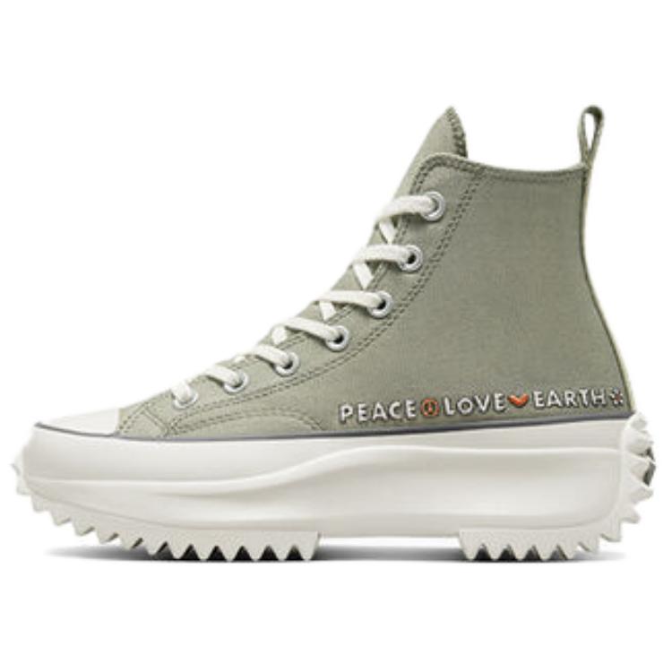 Run Star Converse Hike Platform High 'Peace Love Earth'