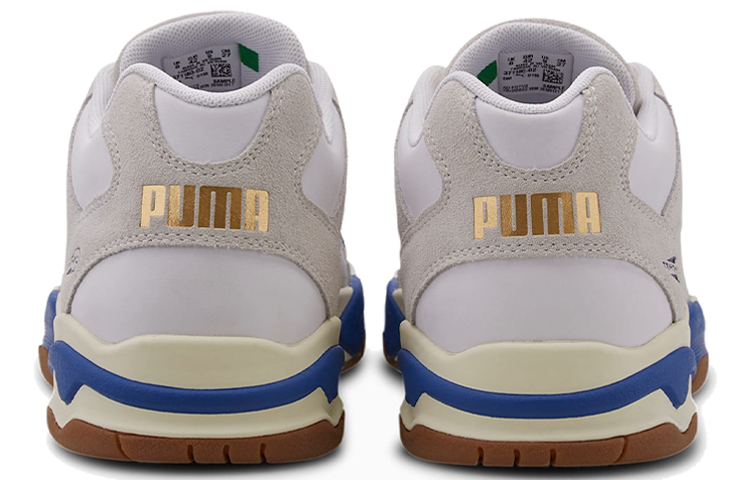Кроссовки PUMA Performer OG (бело-серо-синие) — Белыйсерыйсиний — фото 4
