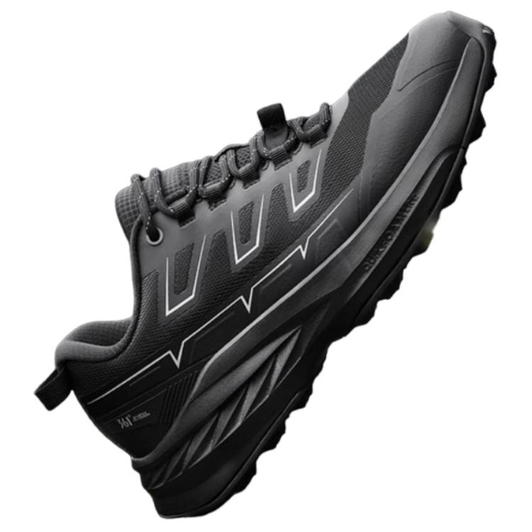 361° Mesh Cushioning Abrasion Resistant Cushioning, Wear Resistant Low top Hiking Shoes Men’s Black