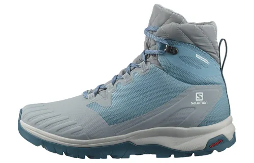 SALOMON Mountaineering & Hiking Shoes Women's High Top Blue
