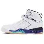 Jordan Air Jordan Sixty Plus Slip Resistant Abrasion Resistant Mid top Basketball Shoes Men's White