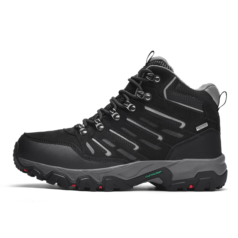 Rockmark Cushioning Slip Resistant Abrasion Resistant Waterproof Mid top Mountaineering Shoes Unisex