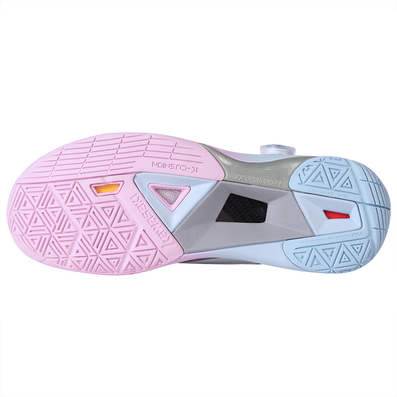 Kawasaki Crossover 2.0 Cushioning Abrasion Resistant Coverage Rebound Mid top Badminton Shoes Unisex