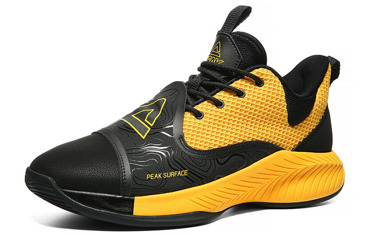 PEAK Textile, Synthetic Leather, TPU Slip Resistant, Abrasion Resistant, Rebound Cushioning, Coverage, Support Mid top